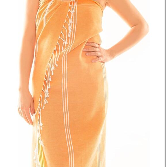 Beach Towel 100% Organic‎ Turkish Cotton Sand Free Quick Dry Gray 38"x71" - Picture 4 of 6